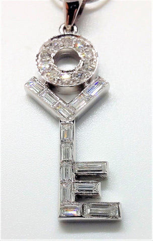 KEY OF LOVE DIAMOND PENDENT