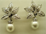 FLOWER PEARL EARRINGS