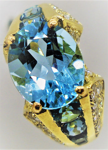 TOPAZ STONE RING