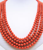 MEDITERRANEAN SARDINIA CORAL NECKLACE