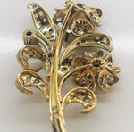 FLOWERS BROOCH